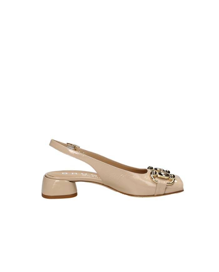 Bruglia Milano 9034 Slingback in vernice Nude Bruglia Milano 9034 Slingback in vernice Nude