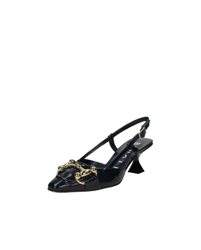 Bruglia Milano 8826 Slingback in vernice Blu Bruglia Milano 8826 Slingback in vernice Blu
