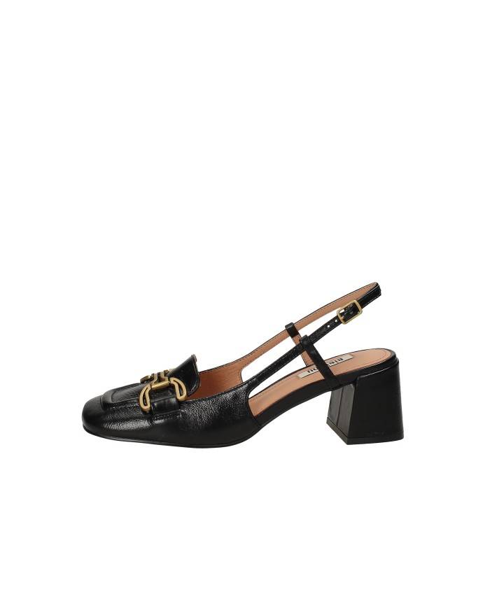 Bibi Lou 544Z45VK Mocassino slingback con tacco Nero Bibi Lou 544Z45VK Mocassino slingback con tacco Nero