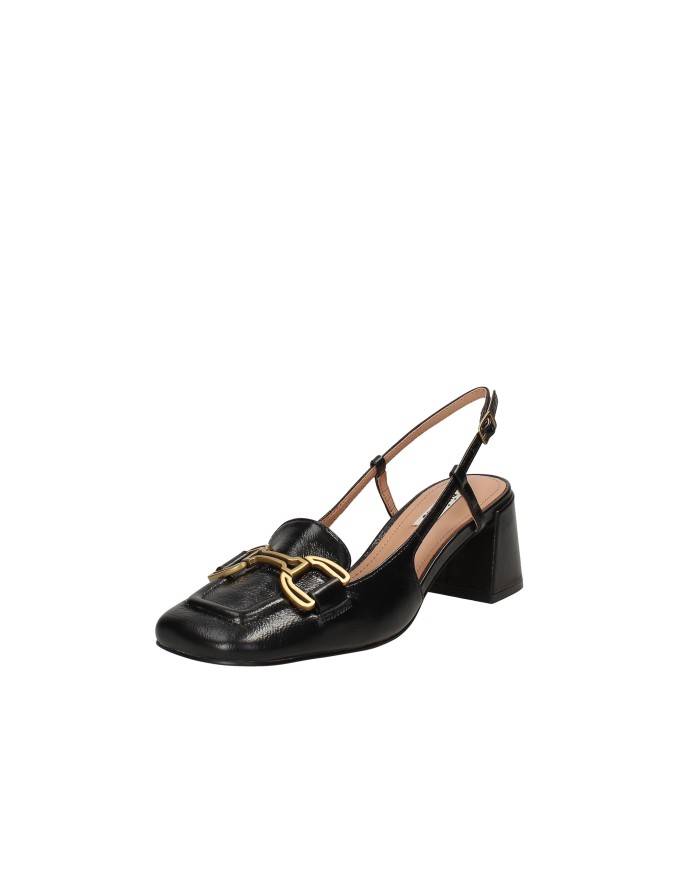 Bibi Lou 544Z45VK Mocassino slingback con tacco Nero Bibi Lou 544Z45VK Mocassino slingback con tacco Nero