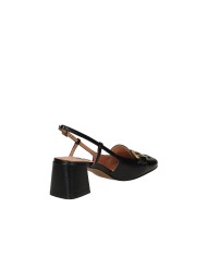 Bibi Lou 544Z45VK Mocassino slingback con tacco Nero