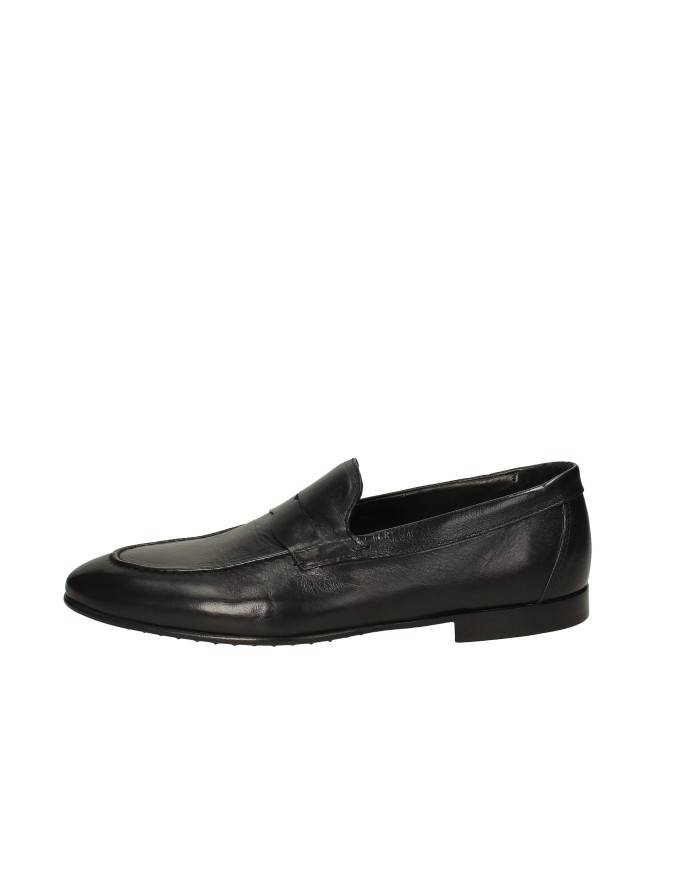 Pawelk's 23160 Mocassino in pelle Nero Pawelk's 23160 Mocassino in pelle Nero