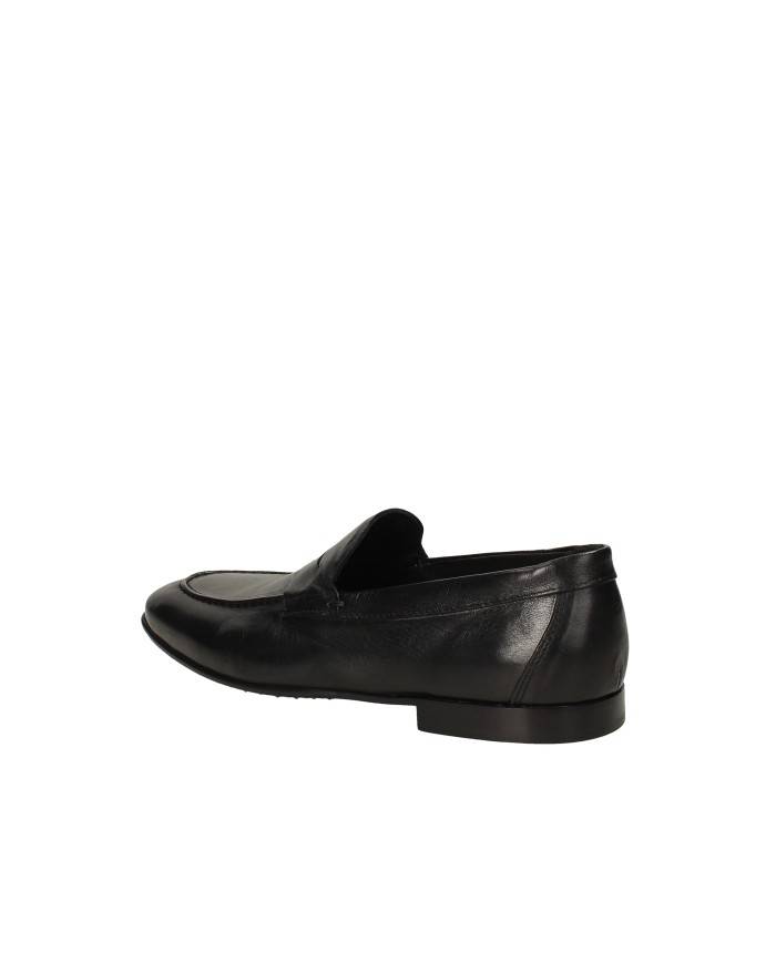 Pawelk's 23160 Mocassino in pelle Nero Pawelk's 23160 Mocassino in pelle Nero