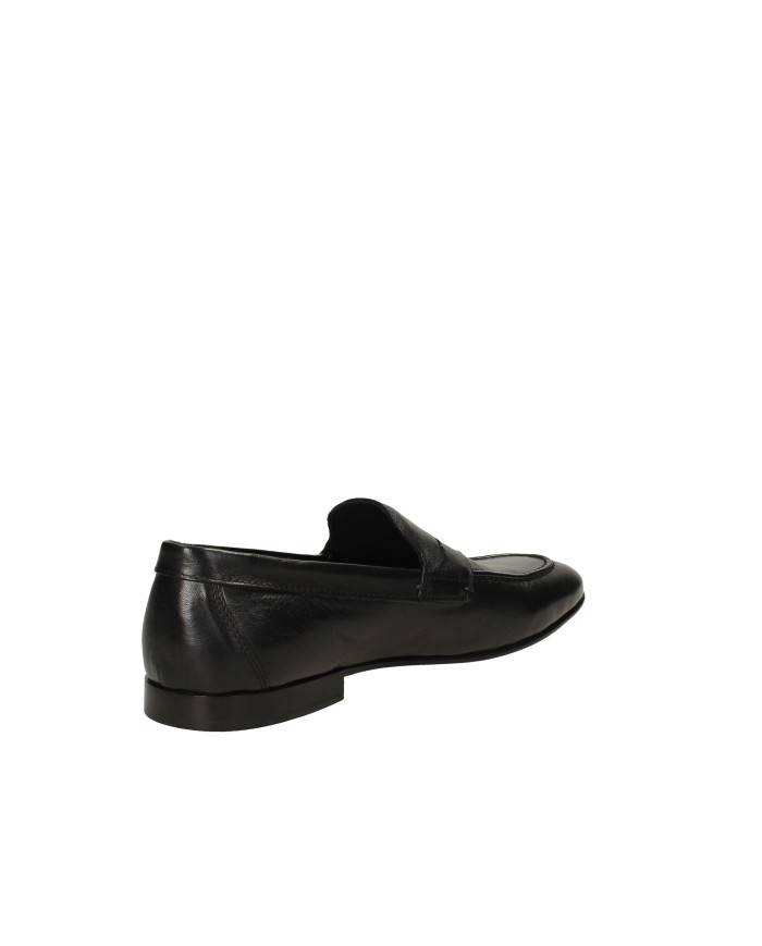 Pawelk's 23160 Mocassino in pelle Nero Pawelk's 23160 Mocassino in pelle Nero