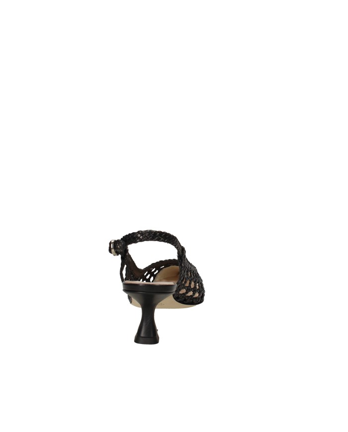 Il Borgo Firenze 1513 Slingback in pelle intrecciata Nero Il Borgo Firenze 1513 Slingback in pelle intrecciata Nero
