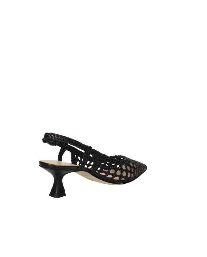 Il Borgo Firenze 1513 Slingback in pelle intrecciata Nero Il Borgo Firenze 1513 Slingback in pelle intrecciata Nero