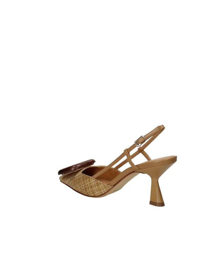 Chantal 2224 Slingback T80 in rafia Cammello Chantal 2224 Slingback T80 in rafia Cammello