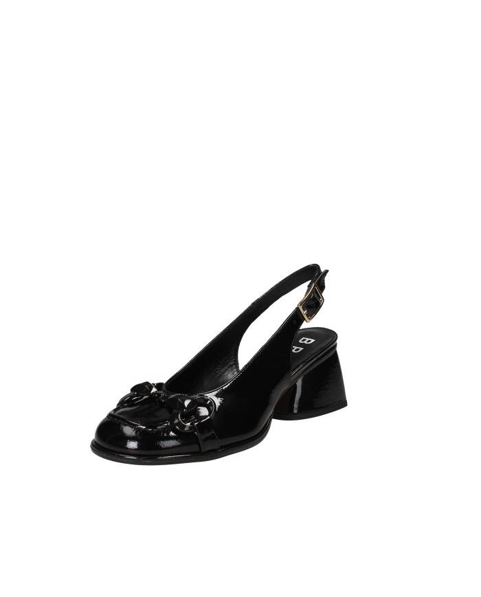 Bruglia Milano 9025 Slingback tonda Nero Bruglia Milano 9025 Slingback tonda Nero