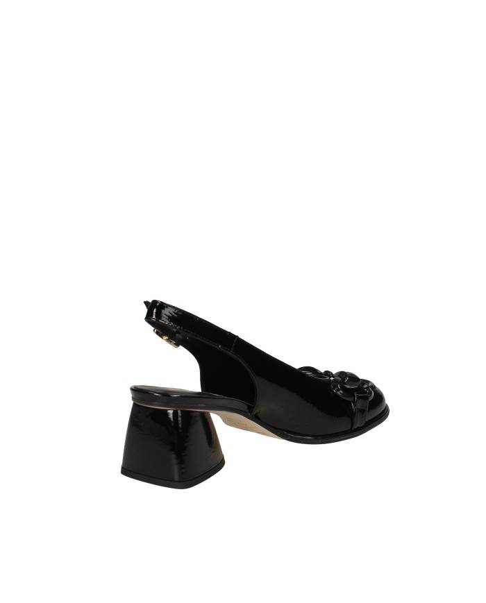 Bruglia Milano 9025 Slingback tonda Nero Bruglia Milano 9025 Slingback tonda Nero