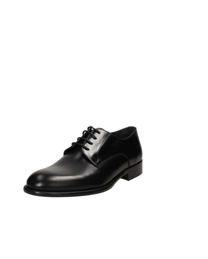 Pawelk's 19422 Derby in pelle Nero Pawelk's 19422 Derby in pelle Nero