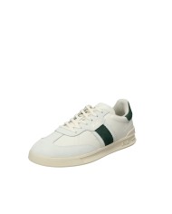 Polo Ralph Lauren HTR AERA Sneaker in pelle e camoscio Bianco e Verde Polo Ralph Lauren HTR AERA Sneaker in pelle e camoscio Bianco e Verde