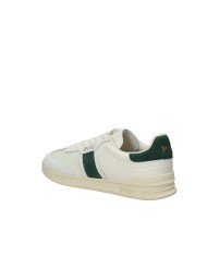 Polo Ralph Lauren HTR AERA Sneaker in pelle e camoscio Bianco e Verde Polo Ralph Lauren HTR AERA Sneaker in pelle e camoscio Bianco e Verde
