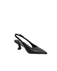 Jeannot 511 Décolleté slingback con tacco Nero