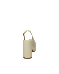 Gianmarco Sorelli 2207 Sandalo con tacco e plateau Off White Gianmarco Sorelli 2207 Sandalo con tacco e plateau Off White