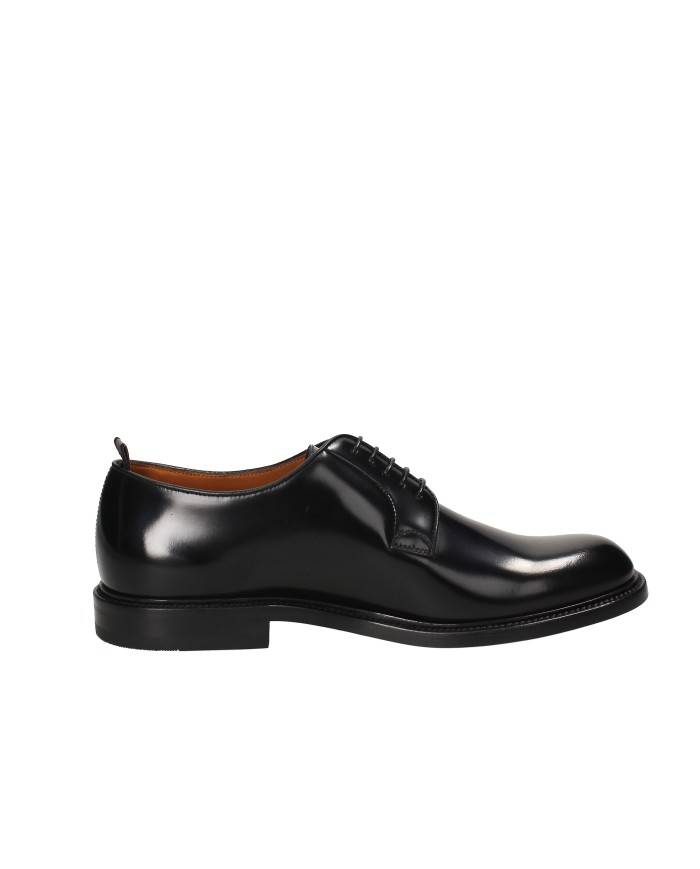 Rossi 8699 Stringata in pelle spazzolata Nero Rossi 8699 Stringata in pelle spazzolata Nero