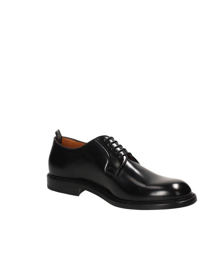 Rossi 8699 Stringata in pelle spazzolata Nero Rossi 8699 Stringata in pelle spazzolata Nero