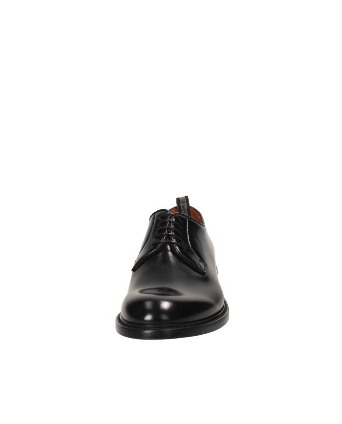 Rossi 8699 Stringata in pelle spazzolata Nero Rossi 8699 Stringata in pelle spazzolata Nero