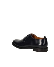 Rossi 8699 Stringata in pelle spazzolata Blu