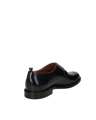 Rossi 8699 Stringata in pelle spazzolata Blu