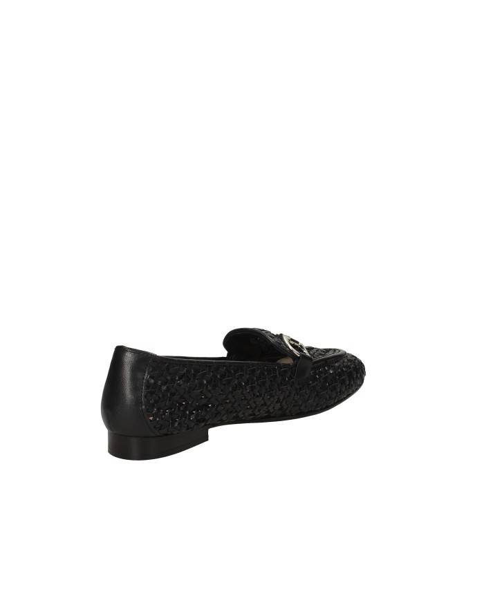 Il Borgo Firenze H132intr Mocassino in pelle intrecciata Nero Il Borgo Firenze H132intr Mocassino in pelle intrecciata Nero