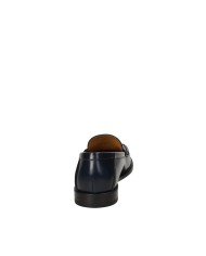 Rossano Bisconti 264-01 Mocassino in pelle spazzolata Blu