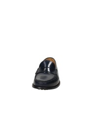 Rossano Bisconti 264-01 Mocassino in pelle spazzolata Blu