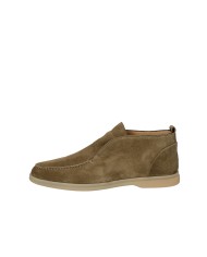 Rossano Bisconti 358-08 Mocassino in camoscio Taupe