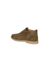Rossano Bisconti 358-08 Mocassino in camoscio Taupe