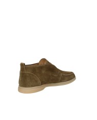 Rossano Bisconti 358-08 Mocassino in camoscio Taupe