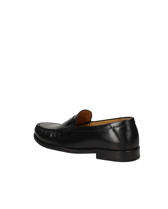 Rossano Bisconti 264-01 Mocassino in pelle spazzolata Nero Rossano Bisconti 264-01 Mocassino in pelle spazzolata Nero