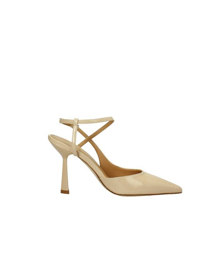 Chantal 2232 Slingback in vernice Nude Chantal 2232 Slingback in vernice Nude