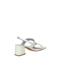 Albano 5074 Sandalo in vernice contacco Bianco