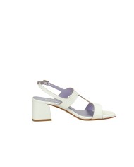 Albano 5074 Sandalo in vernice contacco Bianco