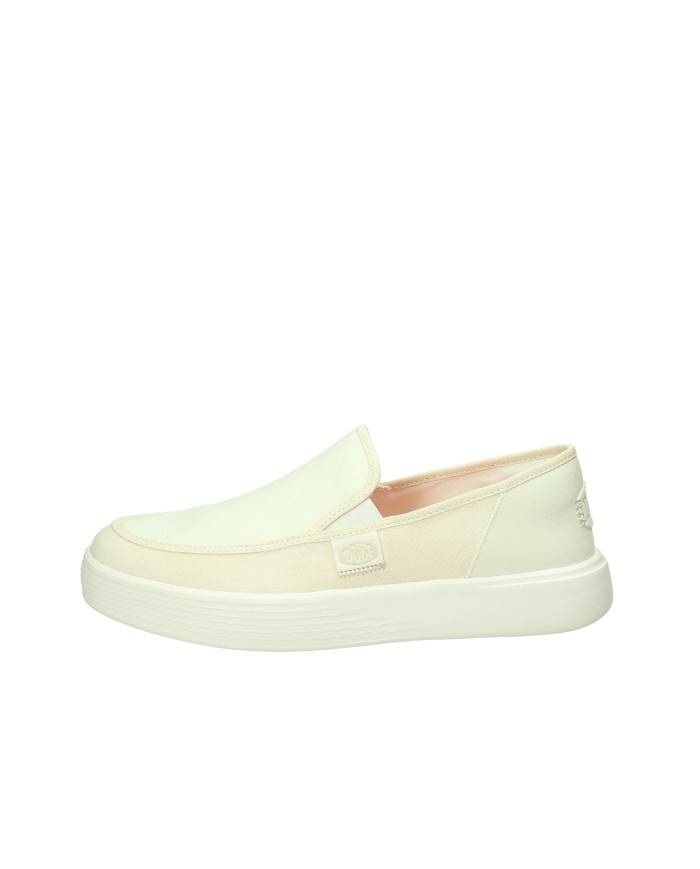 Hey Dude Shoes Sunapee M Canvas.143 Slip-on in canvas Bianco Hey Dude Shoes Sunapee M Canvas.143 Slip-on in canvas Bianco