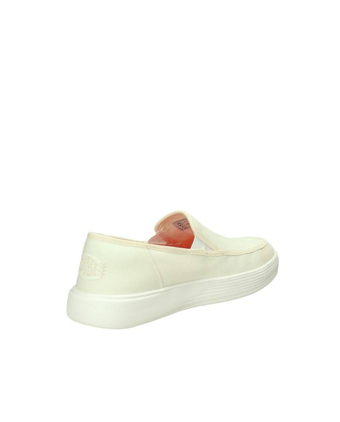 Hey Dude Shoes Sunapee M Canvas.143 Slip-on in canvas Bianco Hey Dude Shoes Sunapee M Canvas.143 Slip-on in canvas Bianco