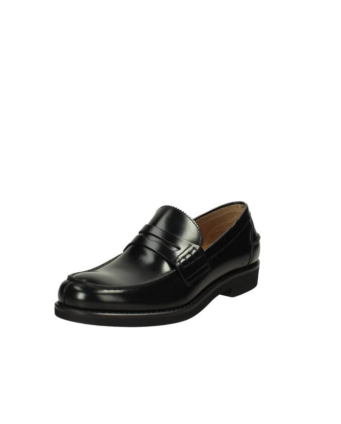 Rossi 5940.G Mocassino college in pelle spazzolata Nero Rossi 5940.G Mocassino college in pelle spazzolata Nero
