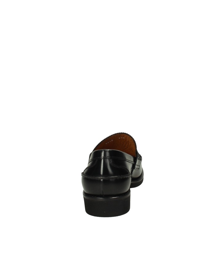 Rossi 5940.G Mocassino college in pelle spazzolata Nero Rossi 5940.G Mocassino college in pelle spazzolata Nero