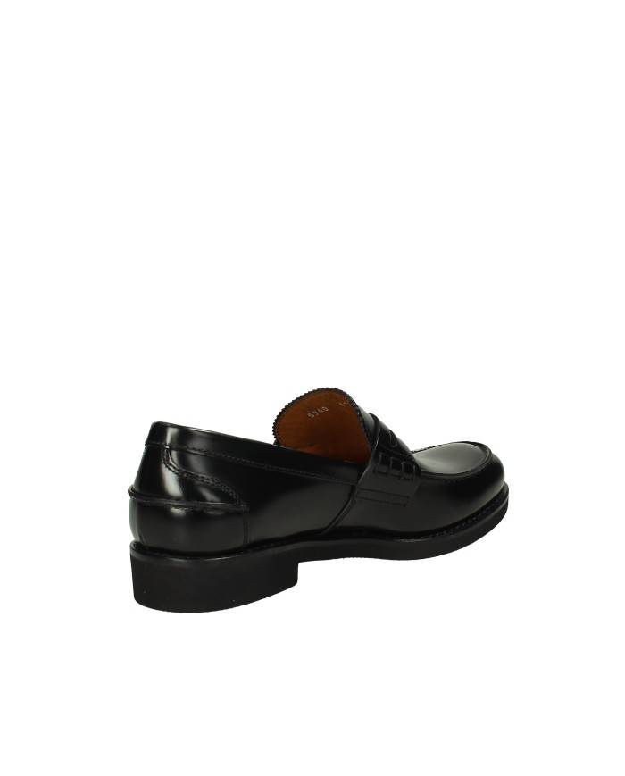 Rossi 5940.G Mocassino college in pelle spazzolata Nero Rossi 5940.G Mocassino college in pelle spazzolata Nero