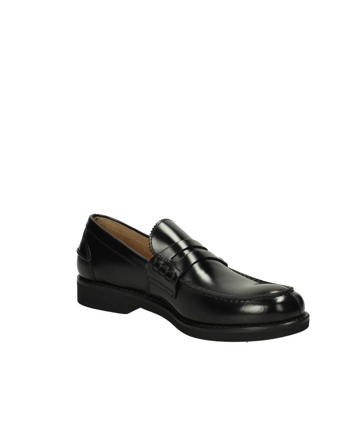 Rossi 5940.G Mocassino college in pelle spazzolata Nero Rossi 5940.G Mocassino college in pelle spazzolata Nero