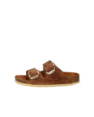 Birkenstock Arizona big.1011073 Sandalo in nabuk ingrassato Tan Birkenstock Arizona big.1011073 Sandalo in nabuk ingrassato Tan