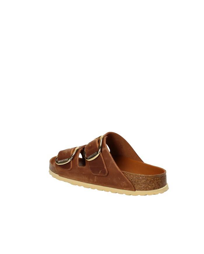 Birkenstock Arizona big.1011073 Sandalo in nabuk ingrassato Tan Birkenstock Arizona big.1011073 Sandalo in nabuk ingrassato Tan