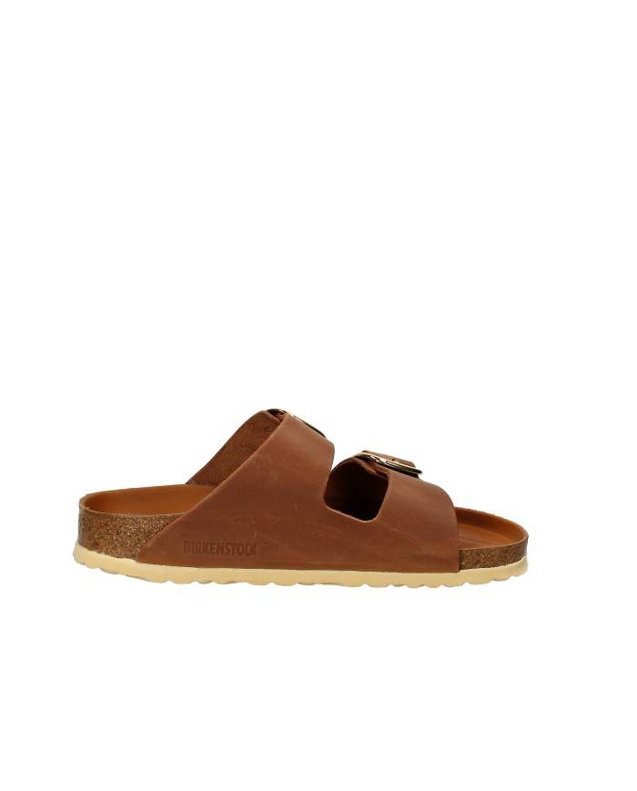 Birkenstock Arizona big.1011073 Sandalo in nabuk ingrassato Tan Birkenstock Arizona big.1011073 Sandalo in nabuk ingrassato Tan