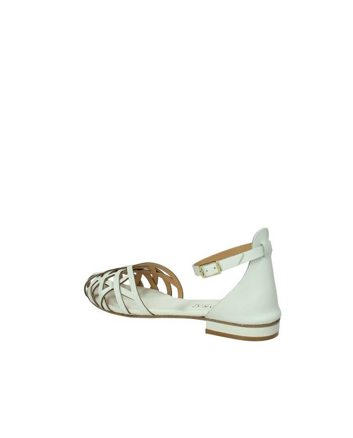 Aquaclara Itaca Sandalo in pelle con tallone Bianco Aquaclara Itaca Sandalo in pelle con tallone Bianco