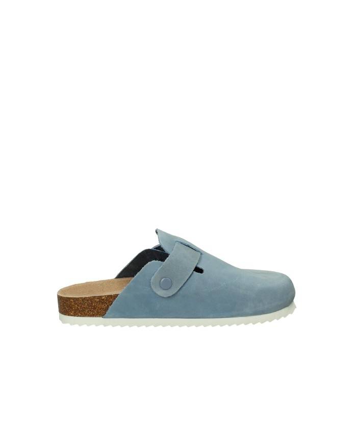 Colors of California Bio411 Sabot vintage in nabuk Celeste Colors of California Bio411 Sabot vintage in nabuk Celeste