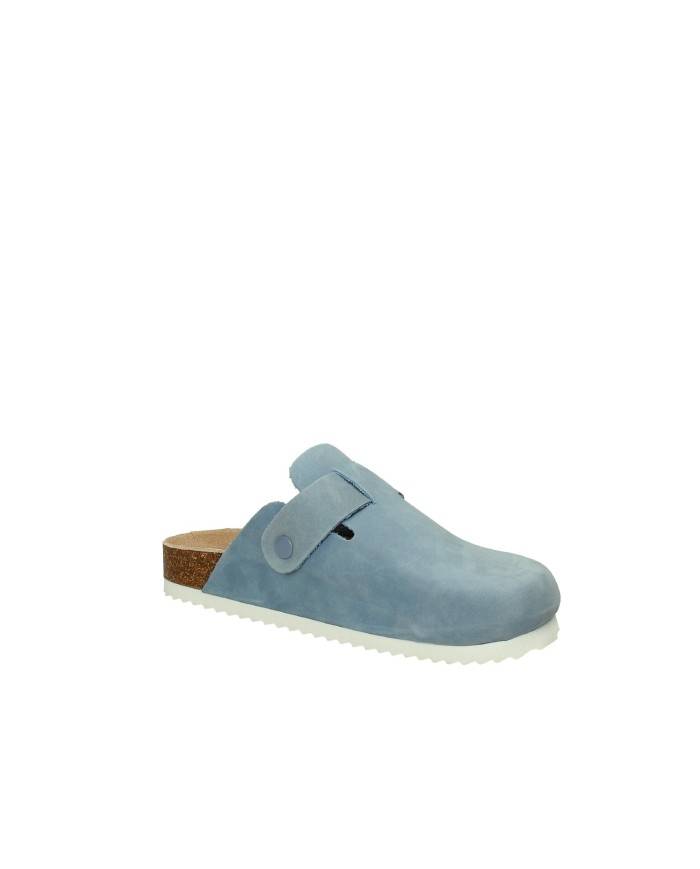 Colors of California Bio411 Sabot vintage in nabuk Celeste Colors of California Bio411 Sabot vintage in nabuk Celeste