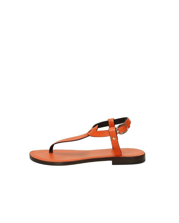 DonnaRì DR02A Sandalo infradito in pelle Arancio DonnaRì DR02A Sandalo infradito in pelle Arancio