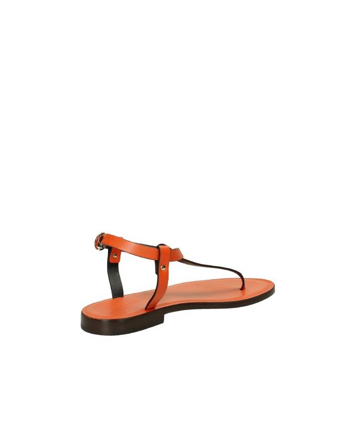 DonnaRì DR02A Sandalo infradito in pelle Arancio DonnaRì DR02A Sandalo infradito in pelle Arancio