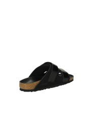 Birkenstock Uji.1026570 Sandalo in pelle e nabuk Nero