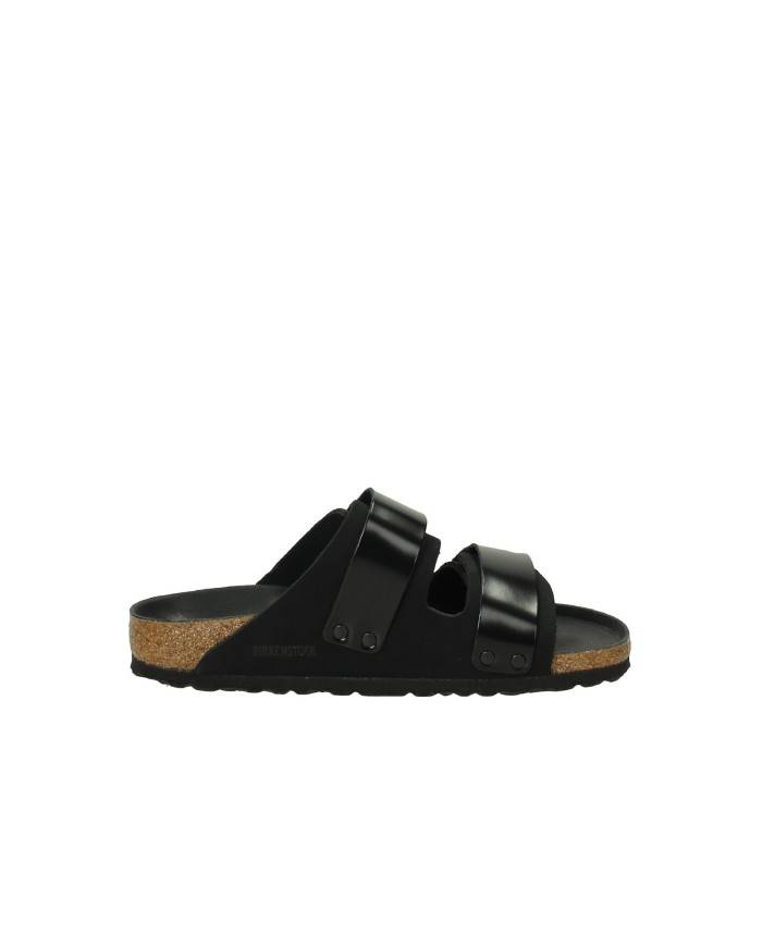 Birkenstock Uji.1026570 Sandalo in pelle e nabuk Nero Birkenstock Uji.1026570 Sandalo in pelle e nabuk Nero