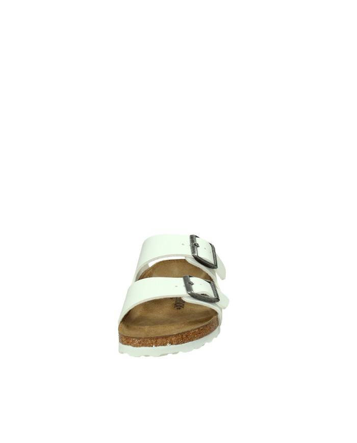 Birkenstock Arizona.552683 Sandalo in Birko-Flor® Bianco